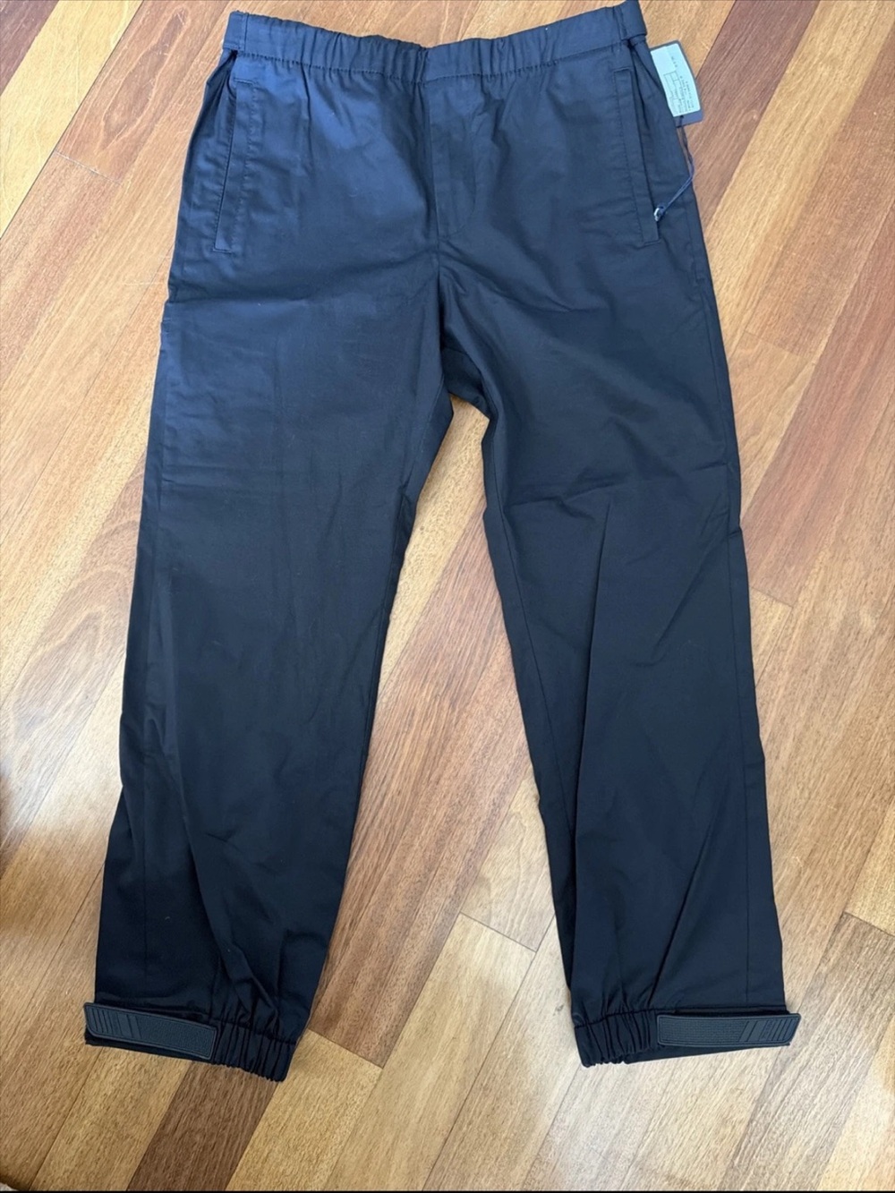 Brand new Prada Pants Black Elastic-Cuff Chinos